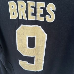 Drew Brees 9 NFL NIKE SAINTS FOOTBALL T SHIRT